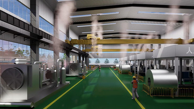 厂房通风降温创新新技术，最新的智能通风降温神器，让你的厂房管理更轻松