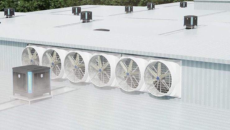 钢结构厂房夏季如何有效降温？